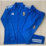 Chándal Real Madrid 2025/26-Bule II (Cremallera larga)